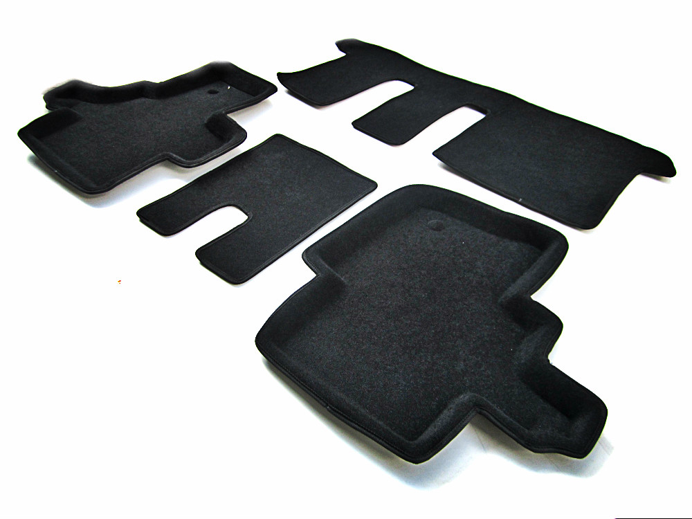 Коврики салона текст. 3D euro-std NISSAN Pathfinder (2014-) /INFINITI JX/QX 60 (3 ряд) (EM3D) NP2